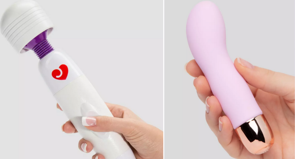 Two of Lovehoney's award winning sex toys 