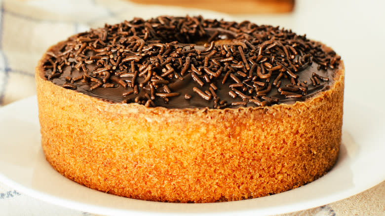 chocolate covered Brazilian carrot cake