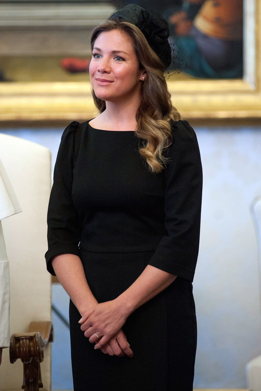 Sophie Grégoire Trudeau, the wife of Canadian Prime Minister Justin Trudeau, visited the Vatican alongside her husband on Monday. (Photo: Getty Images)