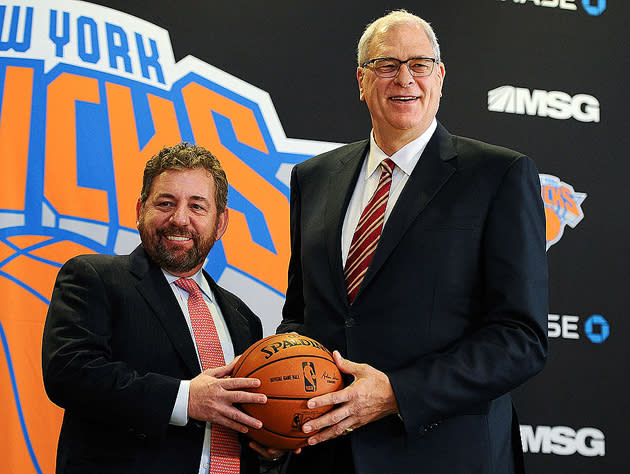 The New York Knicks. (Getty Images)