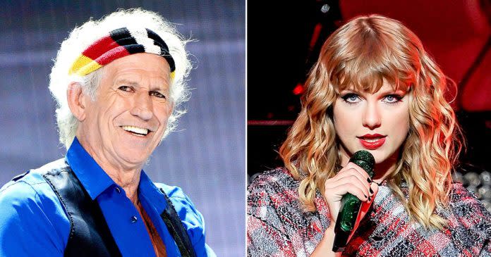 Richards y Taylor Swift. 24hoursonlinenews