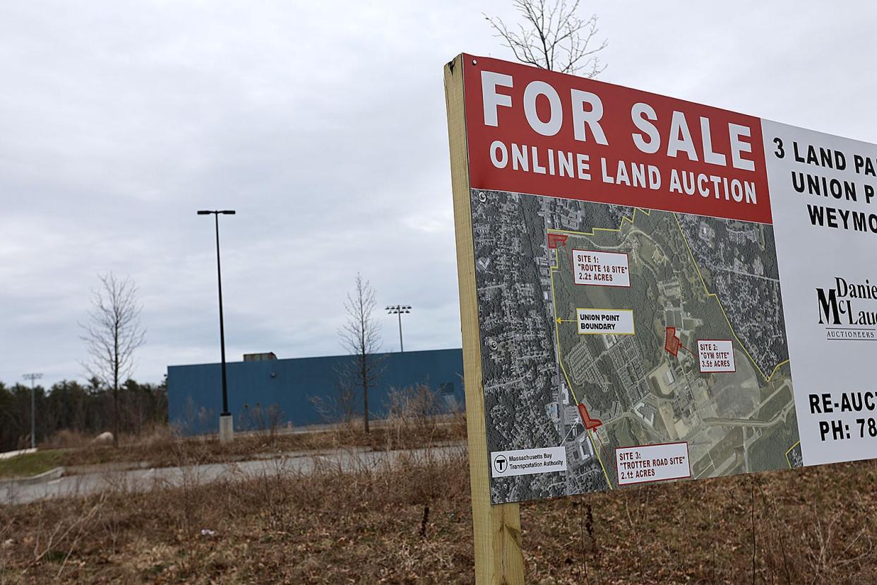 Part of the Union Point property will be sold in an online auction, one parcel is the old US Navy gym which housed the base museum. Monday April 1, 2024