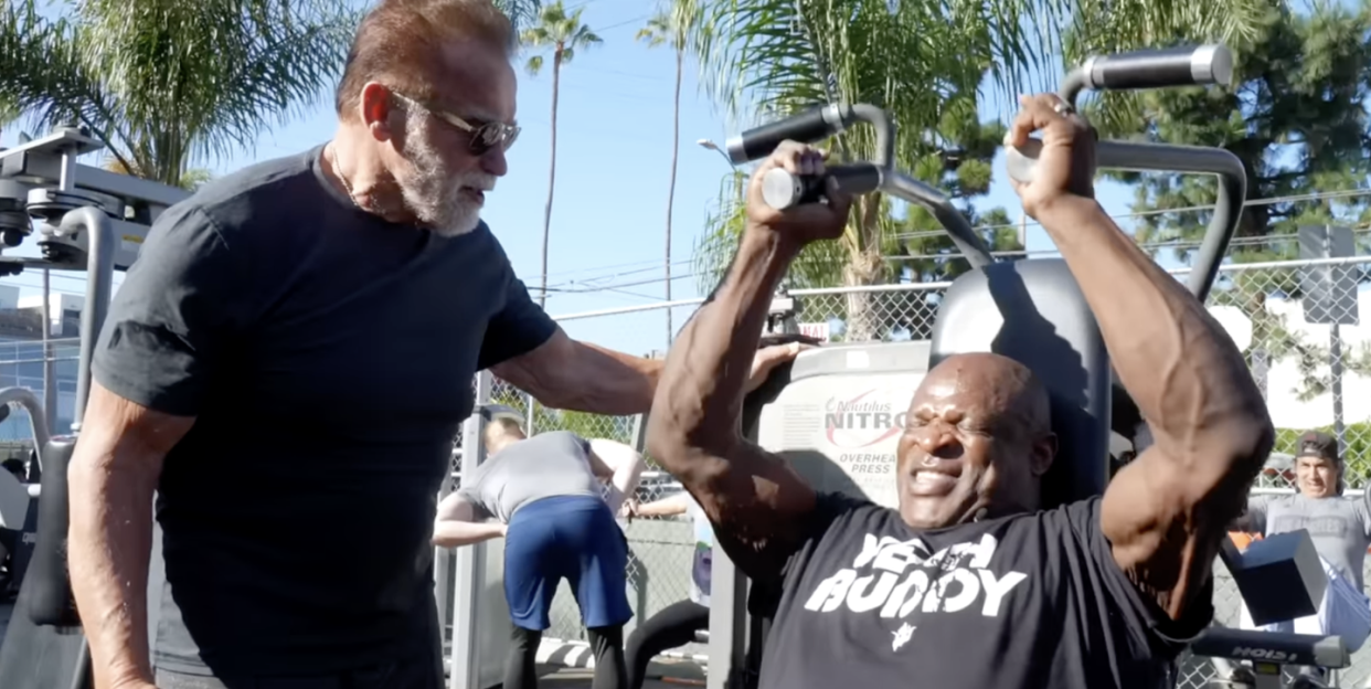 arnold schwarzenegger, ronnie coleman