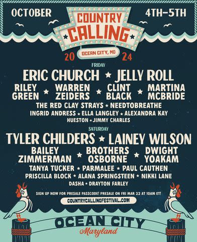 <p>Country Calling Fest/Instagram</p> Country Calling Festival