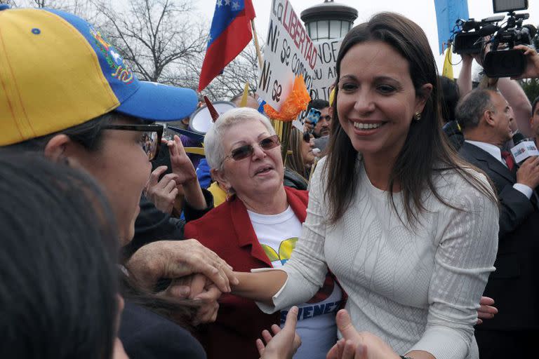 La opositora venezolana María Corina Machado 