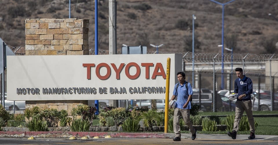 Planta de Toyota en Baja California