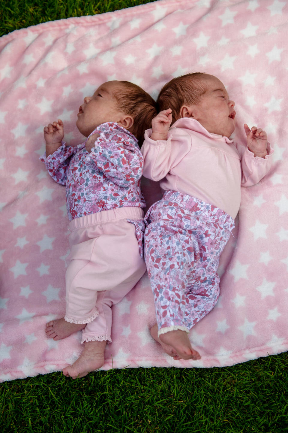 Mum of twins born with coronavirus has spoken of their 'miracle' recovery