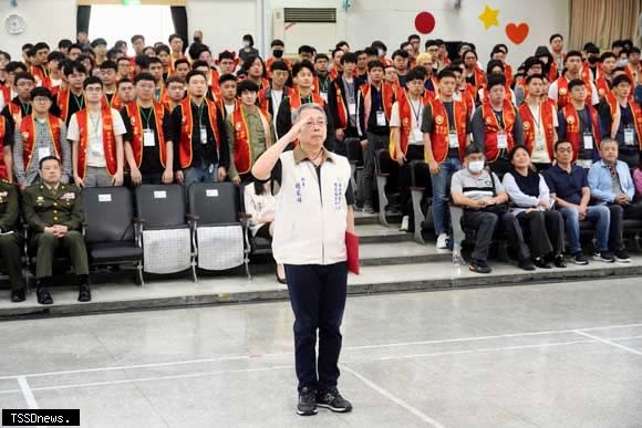 台北市政府兵役局，假替代役中心辦理一一三年度替代役備役役男第一梯次演訓召集。(圖：台北市政府兵役局提供)