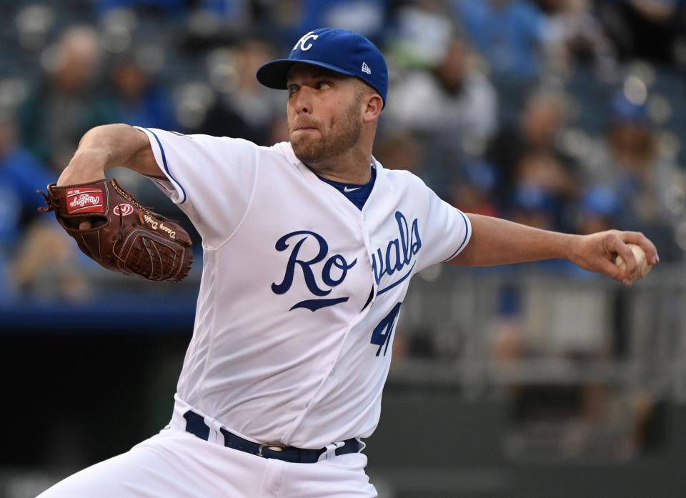 Kansas City Royals starter Danny Duffey was cited for a DUI on Sunday. (Getty Images)