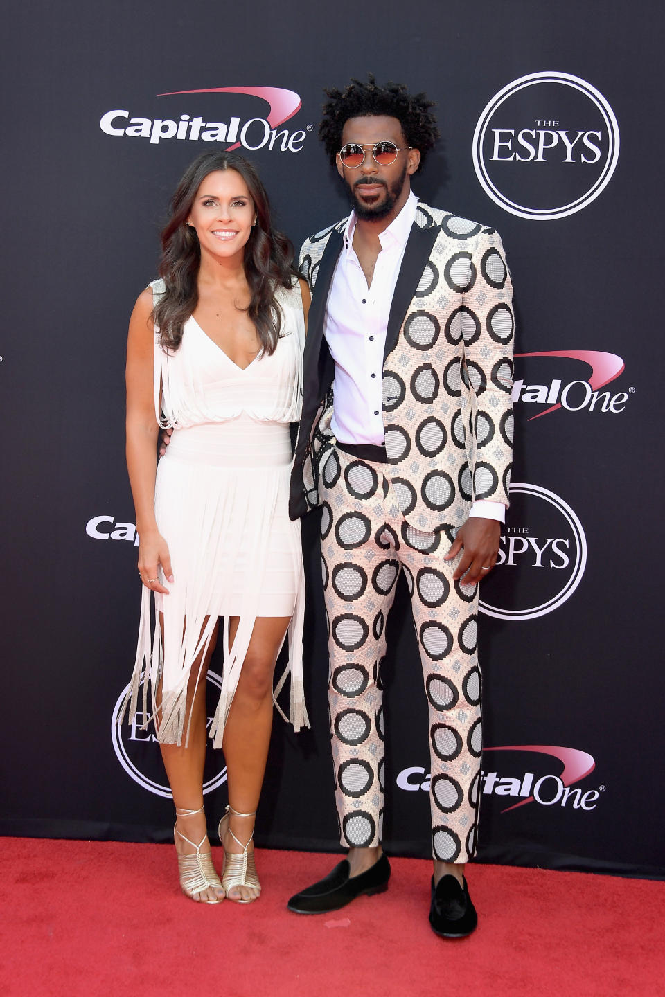 Mike Conley Jr. and Mary Conley attend The 2017 ESPYS at Microsoft Theater on July 12, 2017 in Los Angeles, California (Photo: Matt Winkelmeyer via Getty Images)