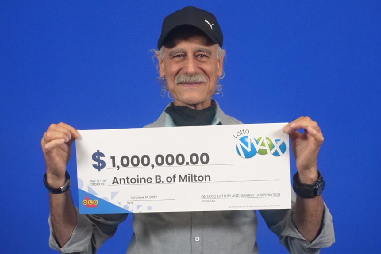 Antoine Beaini man wins lottery twice