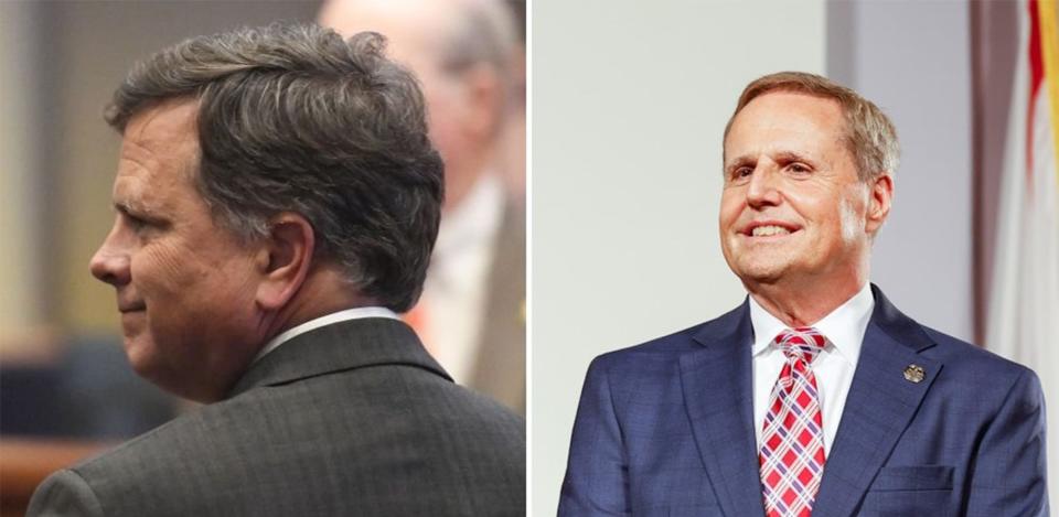 Left: Senate Education Finance and Taxation Committee Chair Arthur Orr, R-Decatur. Right: House Ways and Means Education Committee Chair Danny Garrett, R-Trussville.
