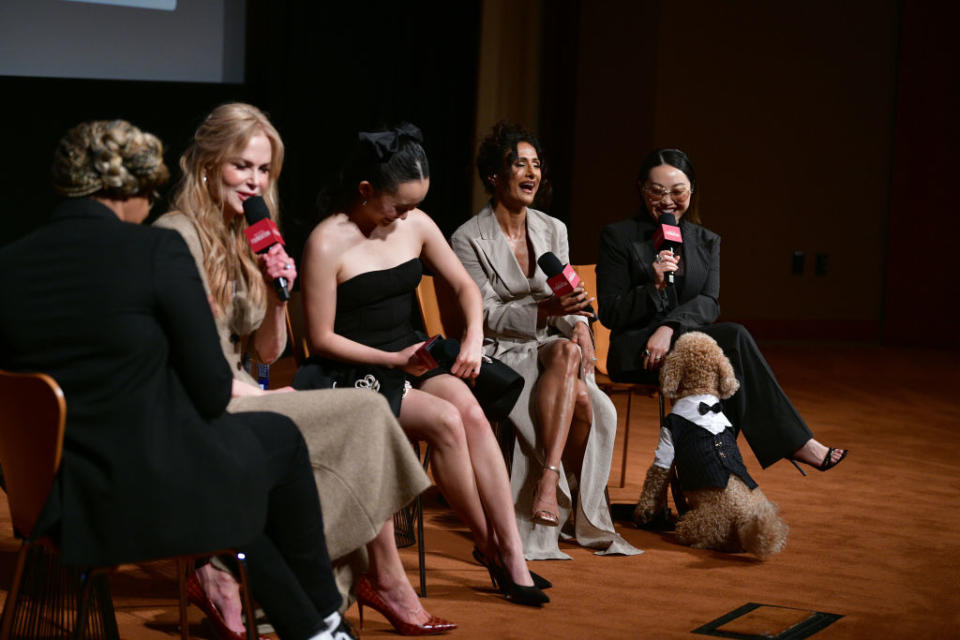 LOS ANGELES, CALIFORNIA - JUNE 11: Jacqueline Coley, Nicole Kidman, Ji-young Yoo, Sarayu Blue and Lulu Wang attend the SAG-AFTRA Foundation Conversations Presents "Expats" at Linwood Dunn Theater on June 11, 2024 in Los Angeles, California. (Photo by Araya Doheny/Getty Images for SAG-AFTRA Foundation)