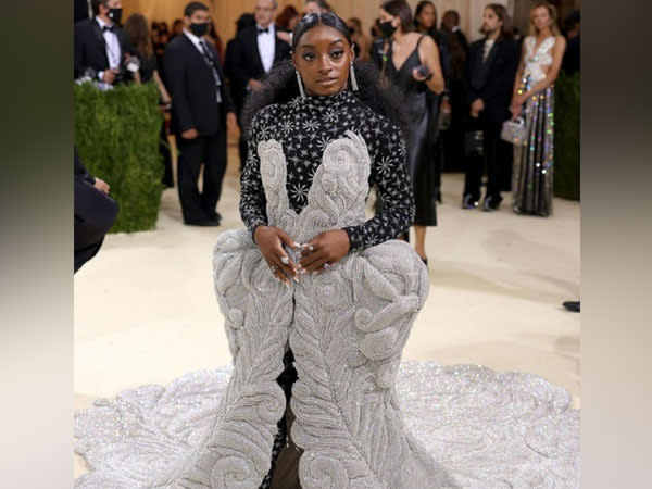 Simone Biles Wears 98-Pound Dress Featuring Glass Crystal Chains to 2021  Met Gala, News, Scores, Highlights, Stats, and Rumors