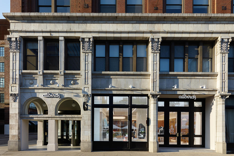 Allbirds’ Fulton Market location in Chicago. - Credit: Allbirds