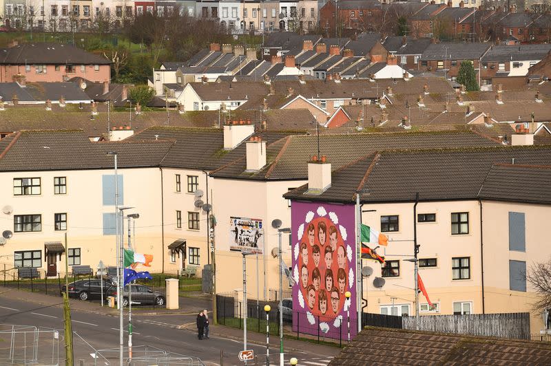 50th anniversary of the "Bloody Sunday" shootings, in Londonderry