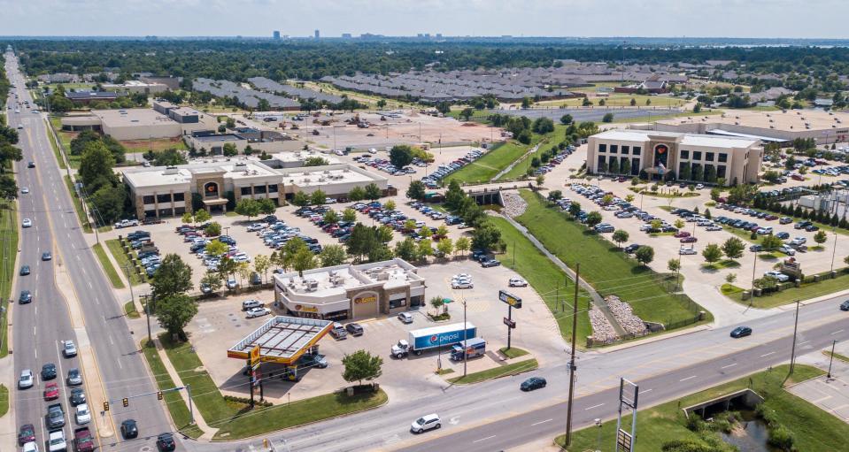 The corporate headquarters for Loves Travel Stops, including the company's only convenience store location in the city, has grown with the company's expansion throughout the United States.