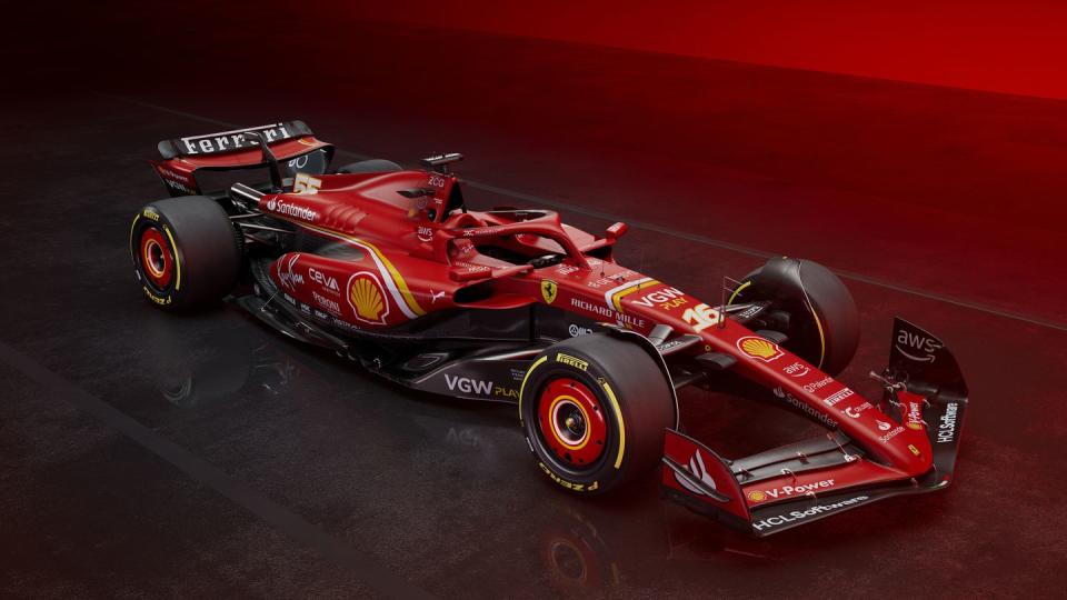 ferrari sf24 f1 racer debut photos