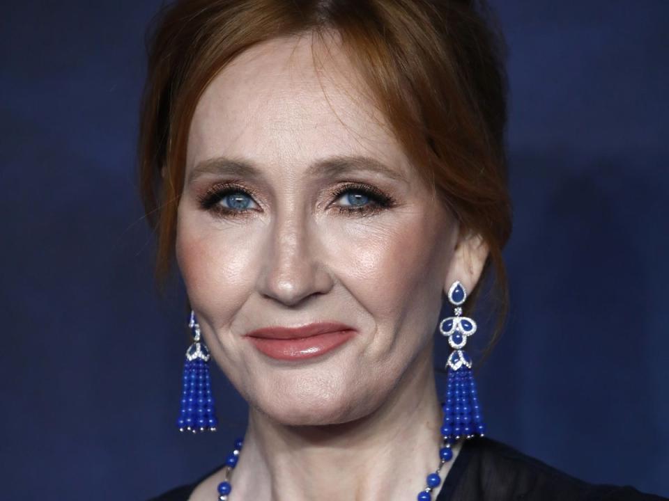 JK Rowling was reportedly targeted by the pranksters over her support for Ukraine (Getty Images)