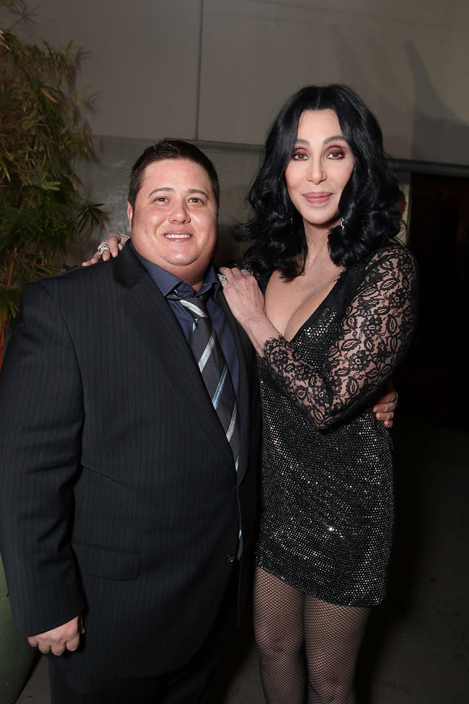 Burlesque LA Premiere 2010 Chaz Bono Cher