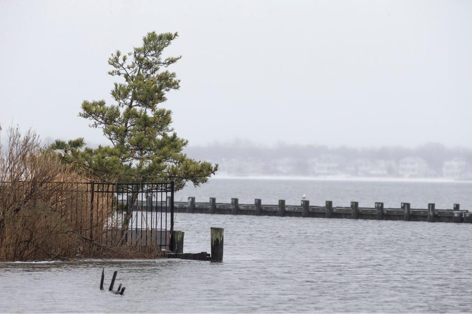 The storm is expected to hit New Jersey Friday night through Saturday night.