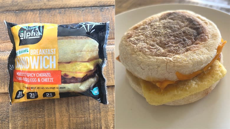 Alpha breakfast sandwich