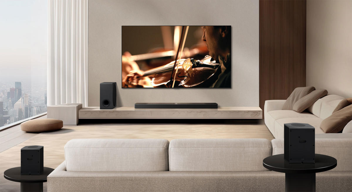 LG&#8217;s S95TR soundbar with wireless Dolby Atmos is now available for $1,500