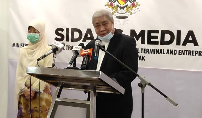 Sarawak Deputy Chief Minister Datuk Awang Tengah Ali Hasan says the state government has gazetted over 750,000 hectares as native customary rights land (NCR) under Section 6 of the Sarawak Land Code in the last 10 years. ― Picture courtesy of the Sarawak Public Communications Unit (Ukas)