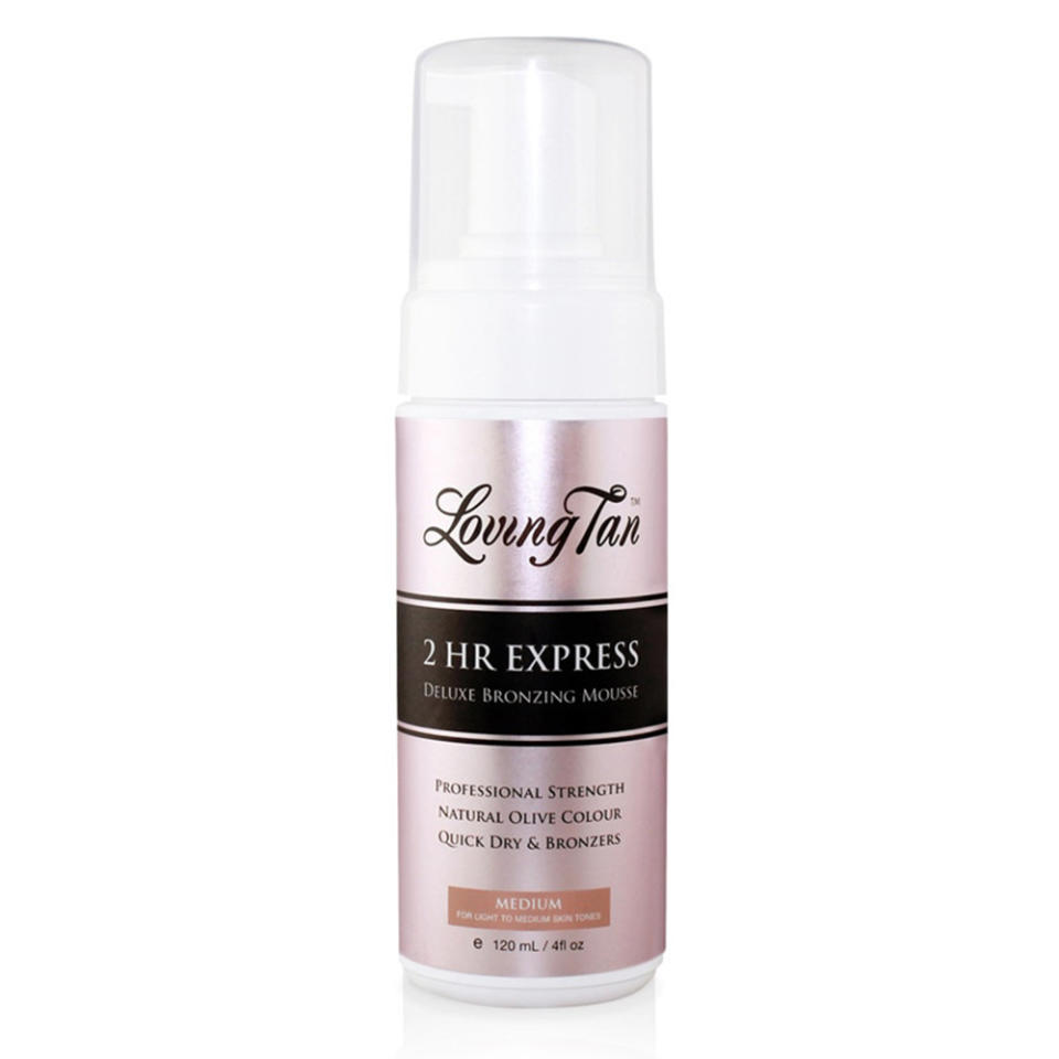 Loving Tan 2 Hour Express Self Tanning Mousse Medium. (Photo: Ulta)