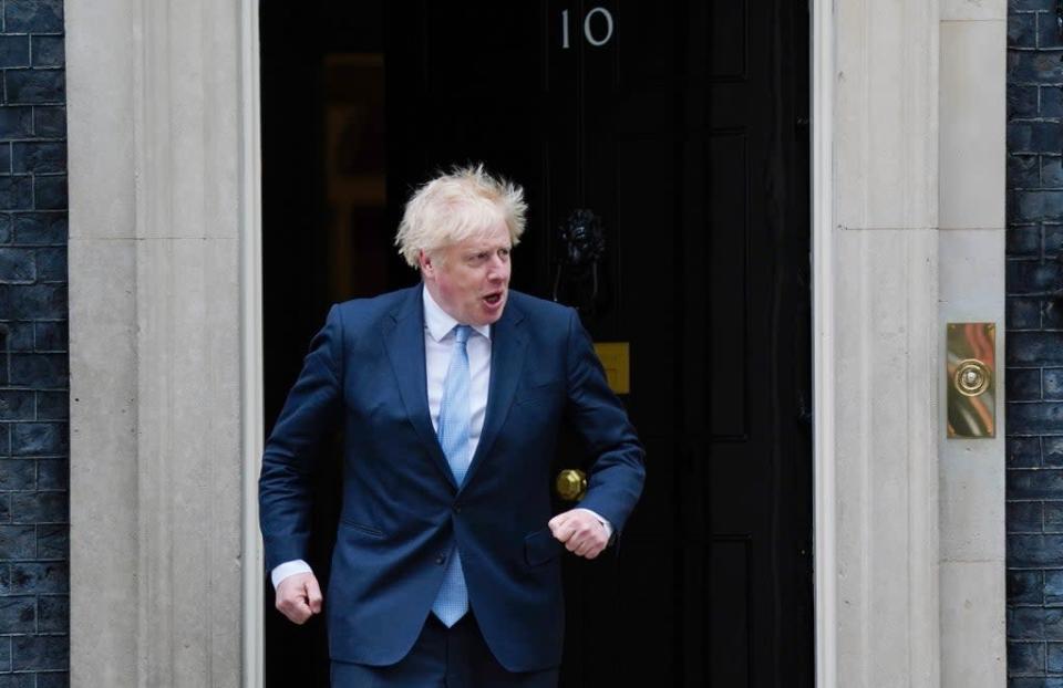 Prime Minister Boris Johnson is set to visit Northern Ireland on Monday (Victoria Jones/PA (PA Wire)