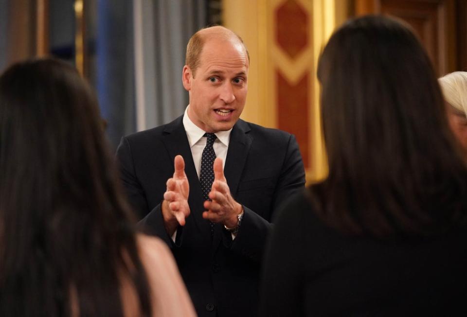 (PA/ Yui Mok) The Duke of Cambridge attending a reception of the Joint Ministerial Council at the Foreign and Commonwealth Office in London (Yui Mok/PA) (PA Wire)