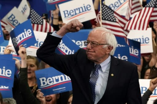 US Senator Bernie Sanders cemented his newly-minted frontrunner status in the Democratic presidential nomination race with a win in New Hampshire