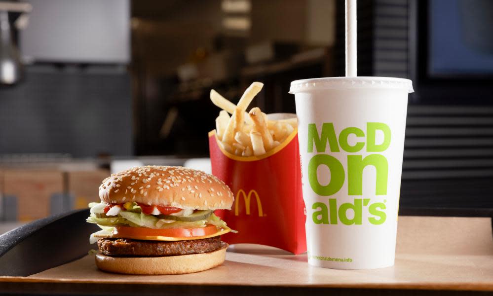 <span>Photograph: McDonalds/PA</span>