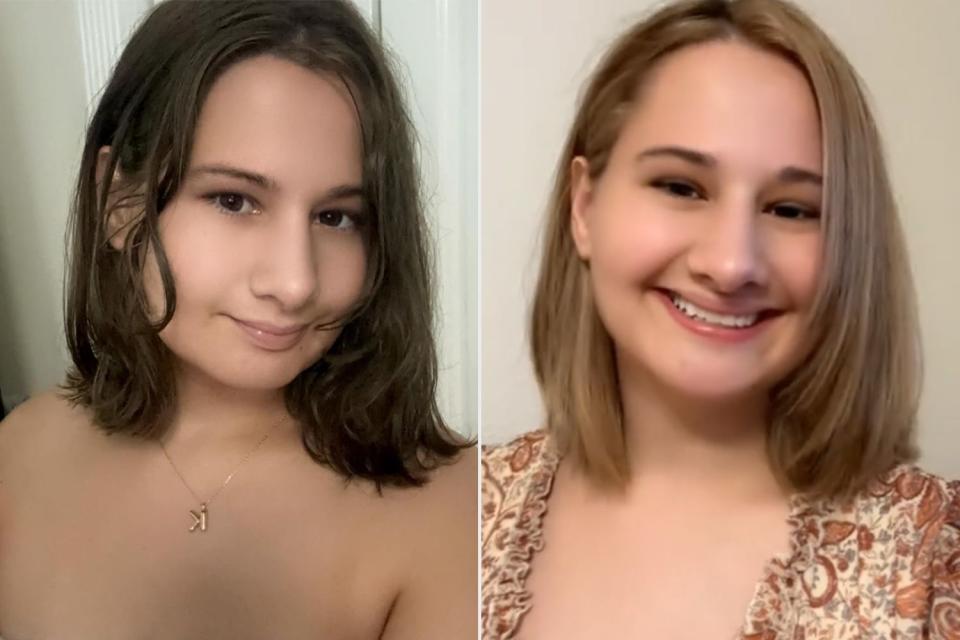 <p>Gypsy-Rose Blanchard/ Instagram; Gypsy-Rose Blanchard/ Tiktok</p> Gypsy-Rose Blanchard shows off new hair color