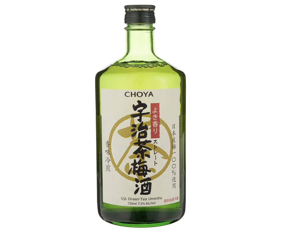 Choya Green Tea Umeshu, 7.5%, 720ml (Photo:Amazon)