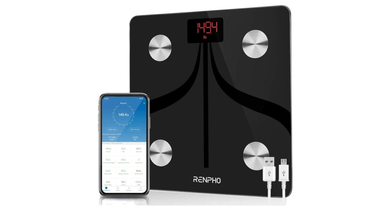Smart Body Fat Scales USB Rechargeable (Renpho)