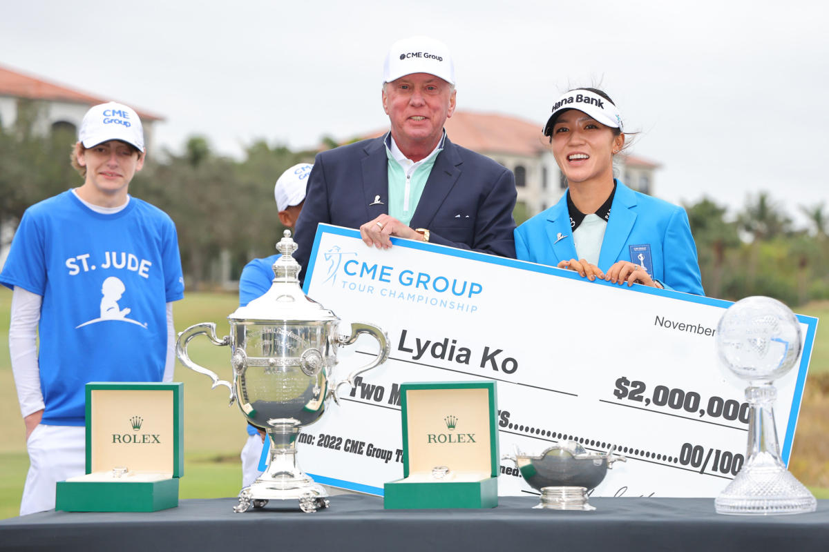 Prize money payouts for each LPGA player at 2022 CME Group Tour Championship  - Yahoo Sports