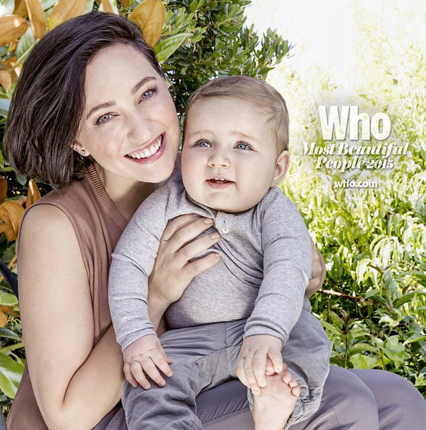 Zoe Foster Blake and son, Sonny. Photo: WHO magazine.