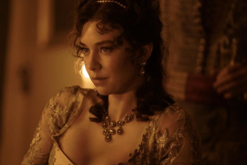 Vanessa Kirby plays Josephine in "Napoleon." Photo courtesy of Sony Pictures