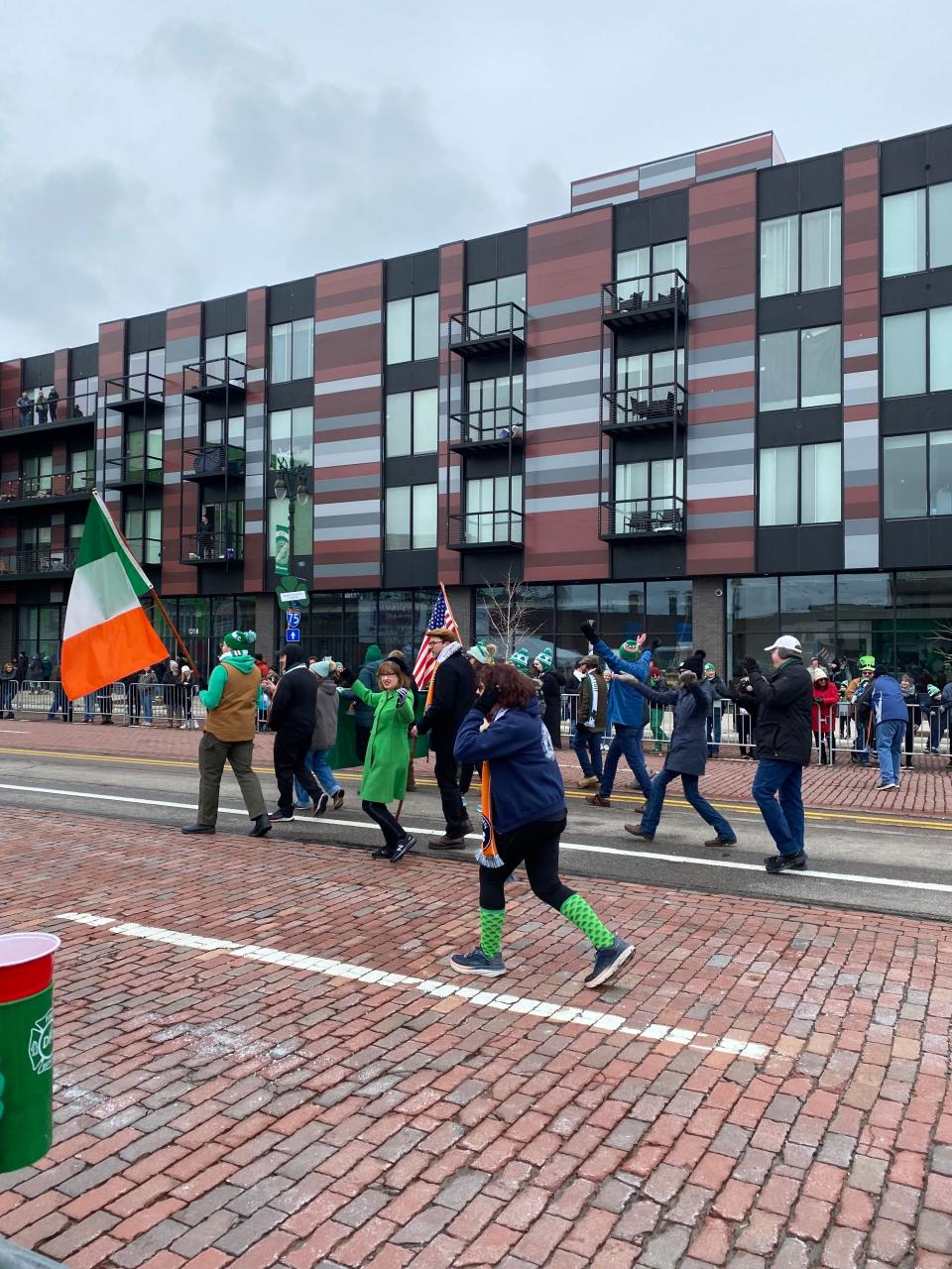 The annual St. Patrick's Day Parade underway Sunday on Michigan Avenue in Detroit's Corktown.