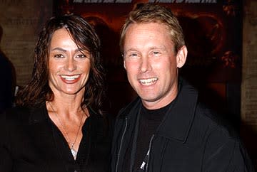 Nadia Comaneci and Bart Conner at the LA premiere of Touchstone's National Treasure