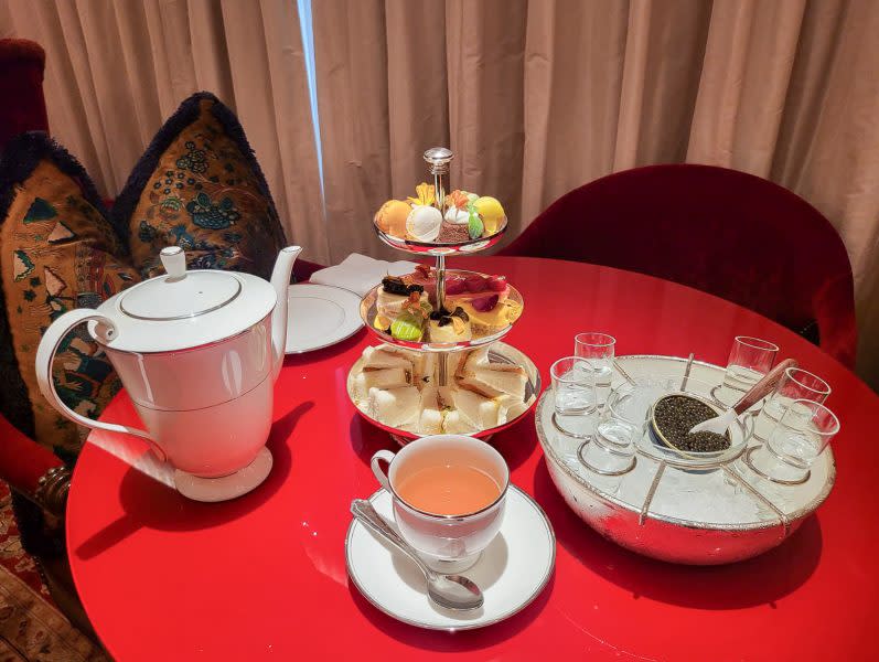 afternoon teas - caviar and high tea treats