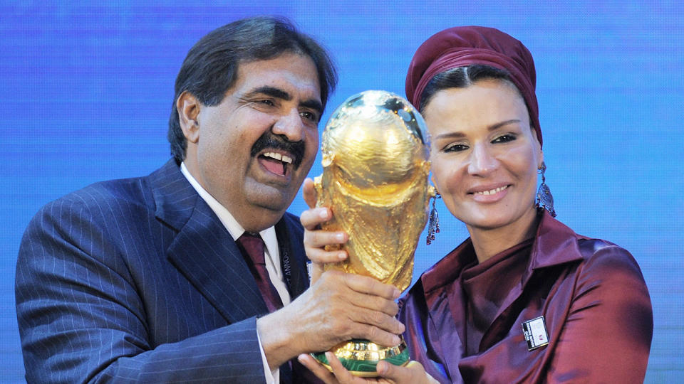 The FIFA World Cup in Qatar is reportedly set to begin one day earlier than previously planned. Pic: Getty