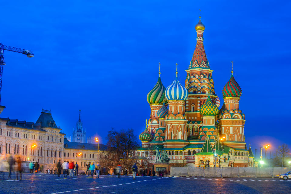 <p>The world’s largest country will be in the spotlight next year as it plays host to the 2018 FIFA World Cup. The Russian Embassy has waived visa fees to fans attending the matches. Beyond football, this is a culturally rich destination with everything from idyllic countryside to historic cities to explore. [Photo: Getty] </p>