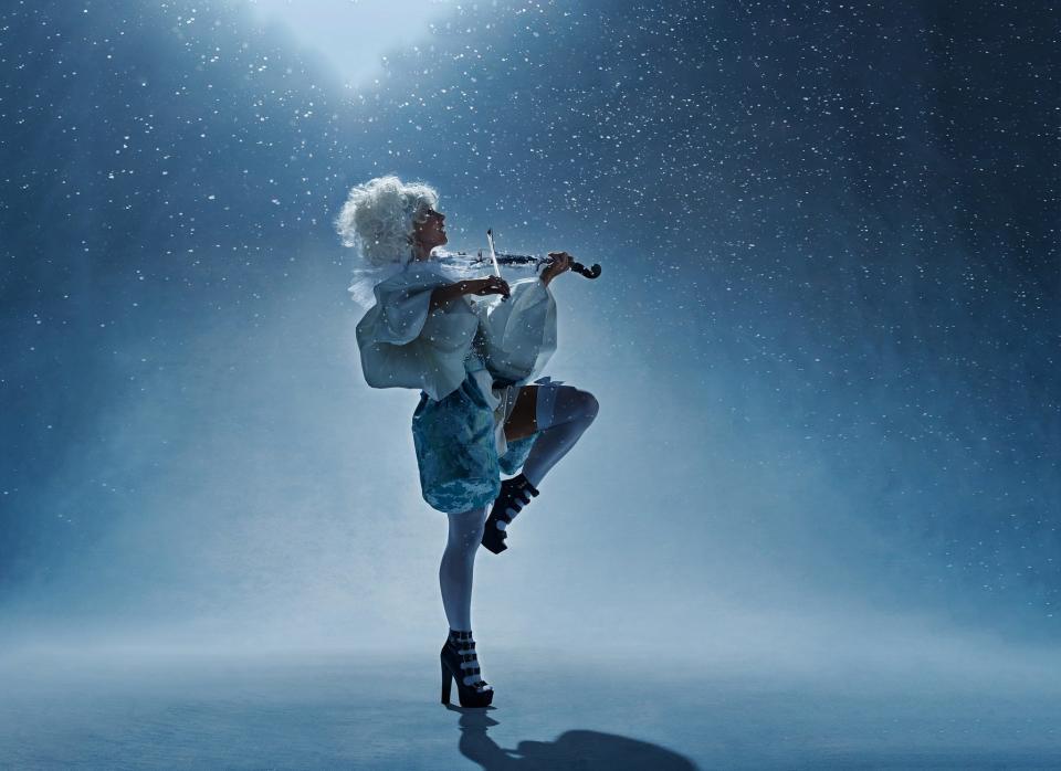 Lindsey Stirling’s Snow Waltz Tour will be 8 p.m. Friday at Topeka Performing Arts Center.