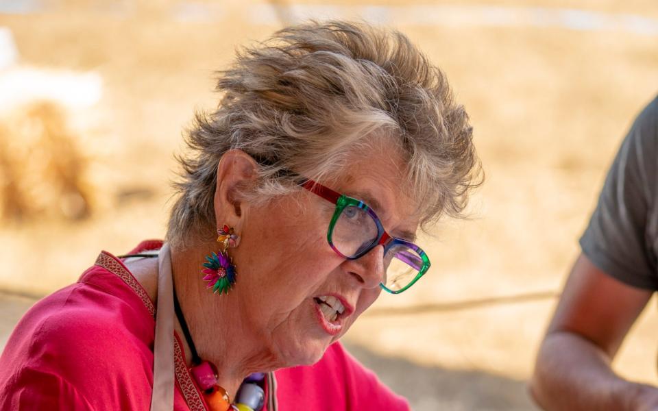 May0084525. Charcuterie for ST Home & Living. Picture shows the Charcutrie competion at the BBC Countryfile Live at Blenheim House in Oxfordshire. Pic shows Pru Leith judging. Picture date 02/08/2018 - Andrew Crowley/Telegraph