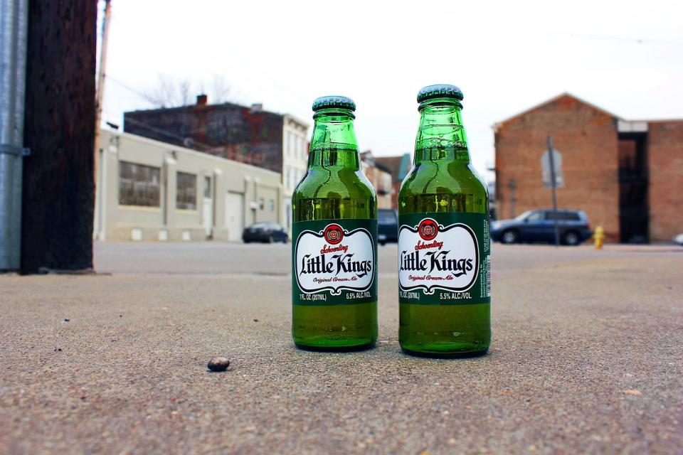 Two 7-ounce bottles of Little Kings, brewed in Cincinnati