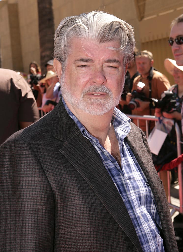 Star Wars Clone Wars Premiere 2008 George Lucas