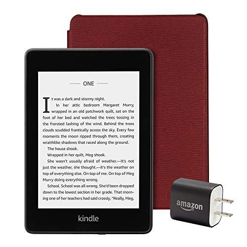 19) Kindle Paperwhite Essentials Bundle Essential