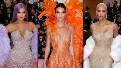 kylie jenner kendall jenner kim kardashian met gala history feature